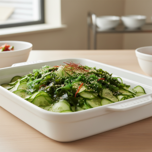 Salade de concombre à la japonaise - Recette restauration collective