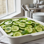 Salade de concombre à la menthe - Recette restauration collective