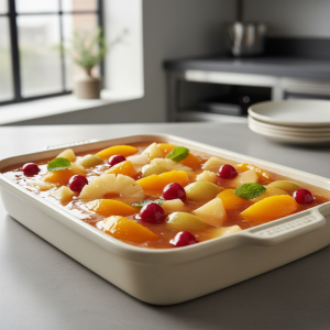 Salade de fruits au sirop - Recette restauration collective