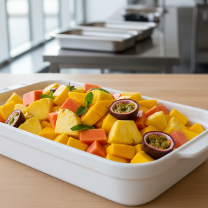 Salade de fruits exotiques - Recette restauration collective