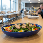 Salade de haricots verts à la niçoise - Recette restauration collective