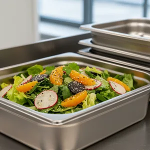 Salade de radis noirs et orange - Recette restauration collective