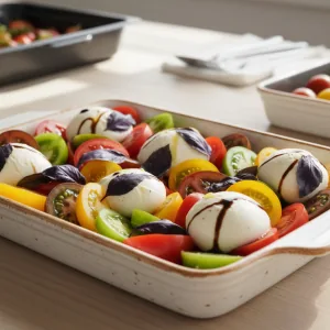 Salade de tomates héritage - Recette restauration collective