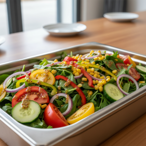 Salade d'été à la tomate - Recette restauration collective
