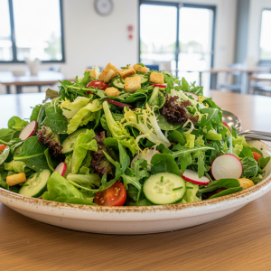 Salade du jardin - Recette restauration collective