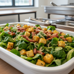 Salade paysanne (chicorée) - Recette restauration collective