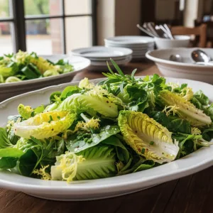 Salade verte - Recette restauration collective