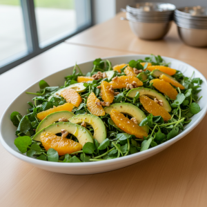 Salade vitaminée (cresson) - Recette restauration collective