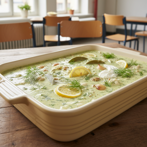 Sauce à l'aneth bio - Recette restauration collective