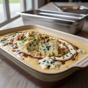 Sauce au bleu d'Auvergne - Recette restauration collective