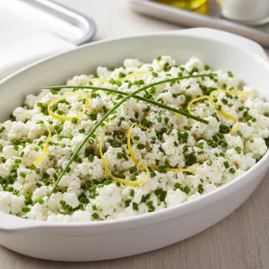 Sauce au cottage cheese et ciboulette - Recette restauration collective