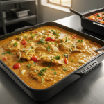 Sauce au curry de poisson bio - Recette restauration collective