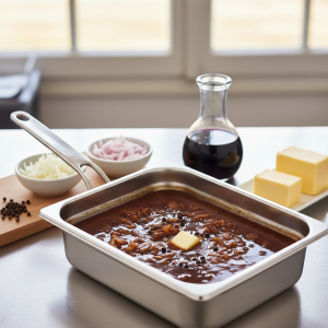 Sauce au porto - Recette restauration collective