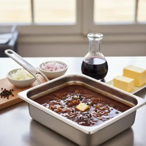 Sauce au porto - Recette restauration collective