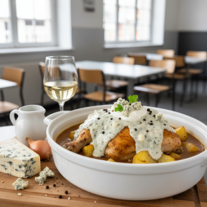 Sauce au roquefort - Recette restauration collective