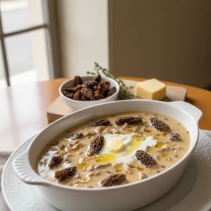 Sauce aux morilles - Recette restauration collective