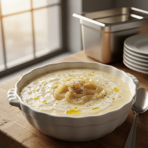 Sauce aux oignons (soubise) - Recette restauration collective