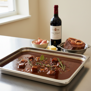 Sauce bordelaise - Recette restauration collective