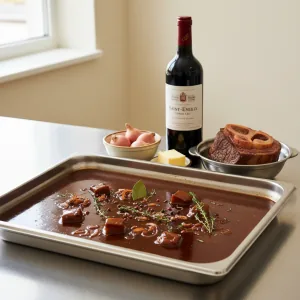 Sauce bordelaise - Recette restauration collective