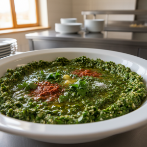 Sauce chermoula marocaine - Recette restauration collective