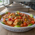 Sauce créole poisson bio - Recette restauration collective