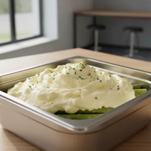 Sauce mousseline bio - Recette restauration collective