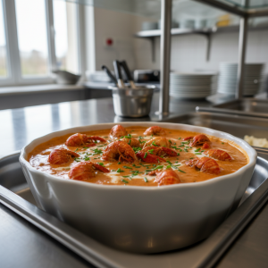 Sauce Nantua bio - Recette restauration collective