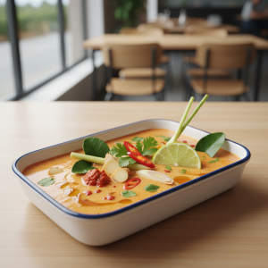 Sauce thaïlandaise coco curry - Recette restauration collective