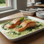 Saumon à l'oseille - Recette restauration collective