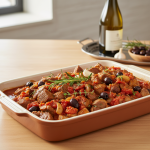 Sauté d'agneau à la provençale - Recette restauration collective