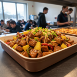 Sauté de porc à l'ananas - Recette restauration collective