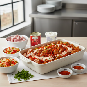 Sauté de porc au paprika - Recette restauration collective