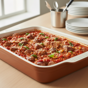 Sauté de veau à la tomate et basilic - Recette restauration collective