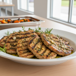 Seitan grillé aux herbes - Recette restauration collective