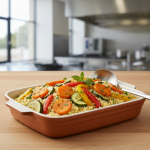 Semoule aux légumes sautés - Recette restauration collective