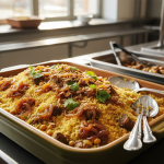 Semoule aux oignons caramélisés - Recette restauration collective