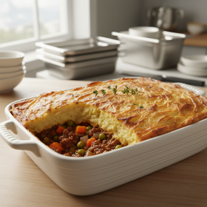 Shepherd's pie (parmentier d'agneau) - Recette restauration collective