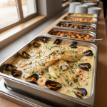 Sole normande - Recette restauration collective