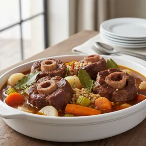 Soupe à la queue de bœuf - Recette restauration collective