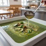 Soupe de courgettes - Recette restauration collective