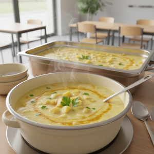 Soupe de panais - Recette restauration collective