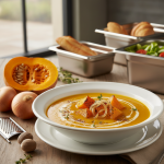 Soupe de potiron - Recette restauration collective