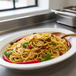 Spaghetti Aglio e Olio - Recette restauration collective