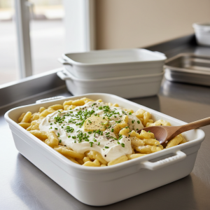 Spätzle à la crème - Recette restauration collective