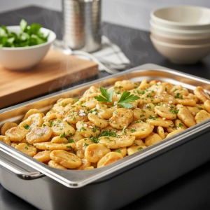 Spätzle au beurre - Recette restauration collective