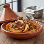 Tajine d'agneau aux coings - Recette restauration collective