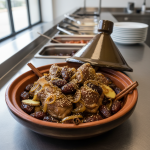 Tajine d'agneau aux dattes - Recette restauration collective