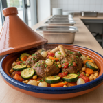 Tajine d'agneau aux légumes - Recette restauration collective