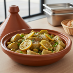 Tajine d'artichauts au citron confit - Recette restauration collective