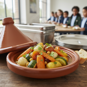 Tajine de légumes - Recette restauration collective